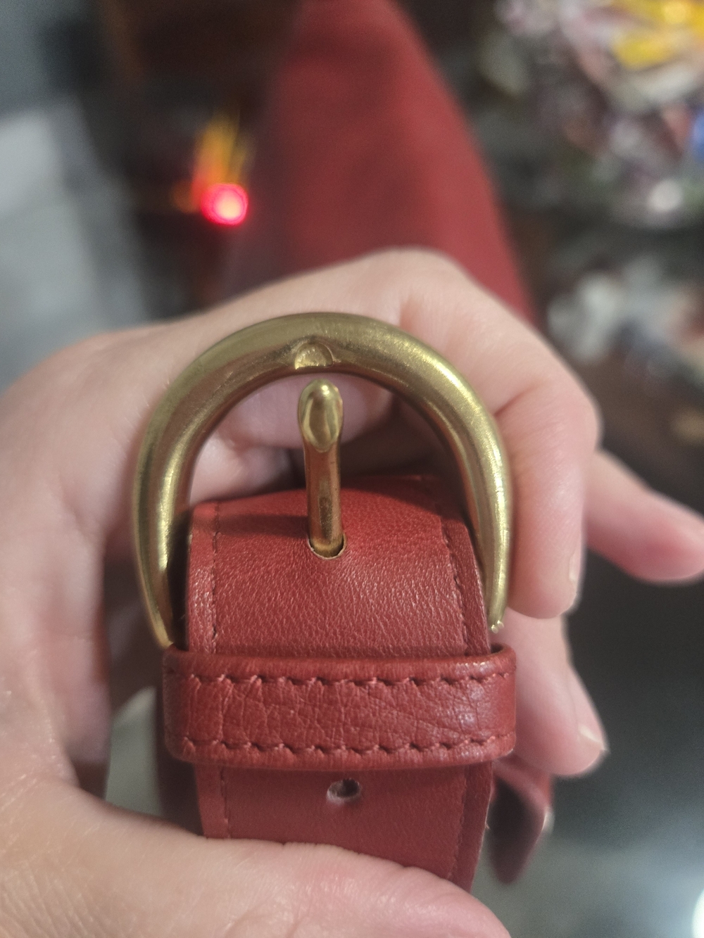 Vintage Coach Whitney Style #4115 Red - Picture 6 of 9